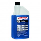 Betco 1814800 Deep Blue Concentrate Glass and Surface Cleaner - 32 Ounce Quart FastDose, 6 per Case