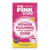 The Pink Stuff Miracle Power Foaming Toilet Cleaner, Fruity Scent, 3.5 oz Packet, 2 Packets/Box