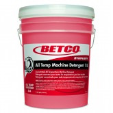 Betco 24478 Symplicity Concentrated All Temperature Machine Detergent 115 - 5 Gallon Pail