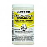 Betco 48779 Symplicity Reclaim R Powder for Rust and Tannin Linens - 2 Pound Jar, 6 per Case