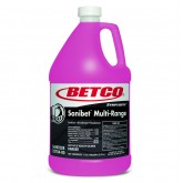 Betco 23704 Symplicity Sanibet Multi-Range Sanitizer Disinfectant Deodorizer - Gallon, 4 per Case