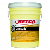 Betco 210905 Symplicity Citrusuds Lemon Scented Pot and Pan Detergent - 5 Gallon Pail