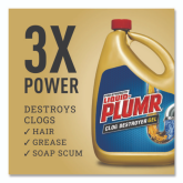 Clorox 00228 Liquid Plumr Pro Strength Full Clog Destroyer Plus Pipeguard 80oz