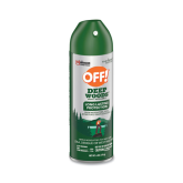 OFF! 333242 Deep Woods Insect Repellent - 6 Ounce Aerosol