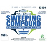 Waks Sweep Wax Based Sweeping Compound - 150 Pound