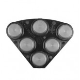 Twister Hybrid DCS Segments - Black, 100 Grit