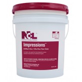 NCL 0550-21 Impressions Brilliant Gloss Ultra Wear Floor Finish - 5 Gallon Pail