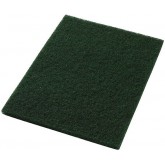 14" x 20" Green Rectangular Scrubbing Pads