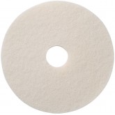 20" White Polishing Pads