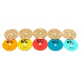 NCL Econo 3" Diamond Pads - #200 Grit, Orange