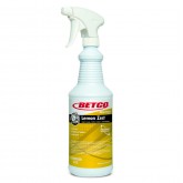 Betco 23312 Best Scent Lemon Zest RTU Deodorizing Liquid - 32 Ounce, 12 per Case