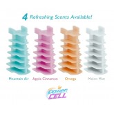 PowerFRESH Power Cell Passive Deodorant Dispenser - White