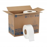 GP Pro 12798 Pacific Blue Basic 2-Ply 9" Jr. Jumbo EPA Compliant Bathroom Tissue - White