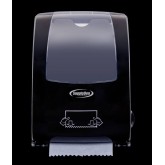 PowerSOFT PLUS Paper System Mechanical Hands-Free Roll Towel Dispenser - Black