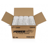 PowerSOFT C-Fold Towel - White
