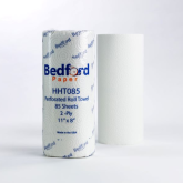 Bedford Perforated 2-Ply Kitchen Roll Towel - 85 Sheets per roll, 30 Rolls per Case