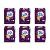 Puffs Ultra Soft White 2-Ply Facial Tissue - 124 Sheets/Box, 6 Boxes/Pack, 4 Packs/Case