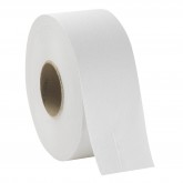 GP Pro 13718 Pacific Blue Basic 1-Ply 9" Jr. Jumbo Bathroom Tissue - White, 2000' L x 3.5" W