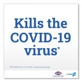 Clorox 15949 Fresh Scent Bleach Free Disinfecting Wipes - 75 count, 6 per case