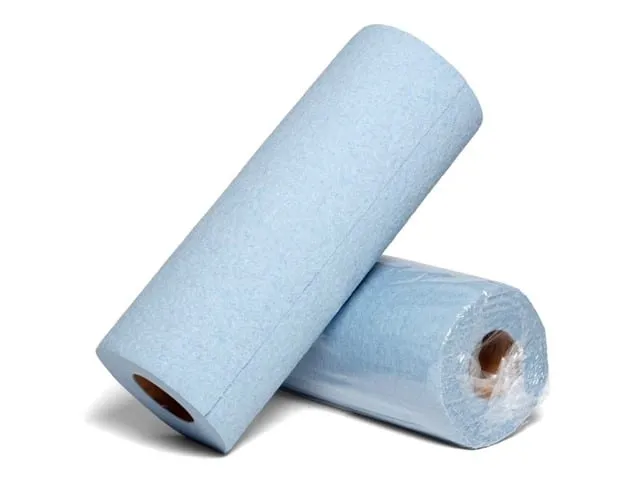 Powersoft DRC Blue Shop Towel Wiper 56/roll 30/case