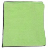 Microfiber 16" x 16" Knitted General Purpose Dust Cloth - Green