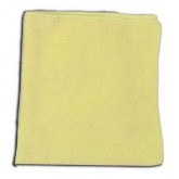 Knitted Microfiber General Purpose Cloth - 16" x 16", Yellow