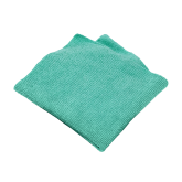 Right Rags Microfiber Cloths GREEN 12"x12" in Pro Go Dispenser Box 50ct MFRRG