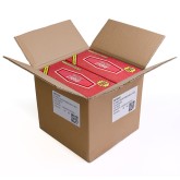 Right Rags Microfiber Cloths RED 12"x12" in Pro Go Dispenser Box 50ct MFRRR