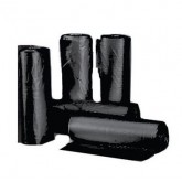 PowerFULL 38" x 58" SuperTuf Can Liners, 56 Gallon - Black, on Rolls