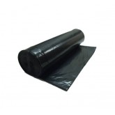 32" x 50" 3mil Contractor Grade Can Liners, 42 Gallon - Black,  20 Count Roll