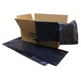 Extra Heavy Grade Black Can Liner - 40" x 50", 1.5mil, 100 Count Flat Pack