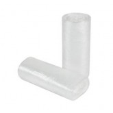 PowerFULL 43" x 48" 22mic Can Liners, 56 Gallon - Clear, on Rolls