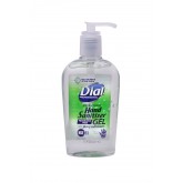 Dial Antibacterial Gel Hand Sanitizer with Moisturizers - 7.5 ounce Pump Bottle, 12 per case