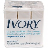 Ivory White Bath Hand & Body Soap, Individually Wrapped - 3.1 Ounce Bar