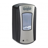 Gojo 1919-04 Touch Free 1200mL Soap Dispenser LTX-12 - Chrome & Black