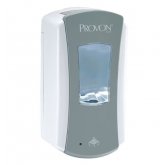 Gojo 1971-04 Provon Touch Free 1200mL Soap Dispenser LTX-12 - Gray & White