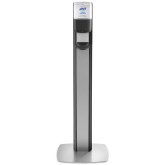 Purell 7318-DS-SLV Messenger Floor Stand with Automatic Touch-Free Dispenser
