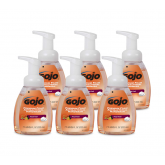 Gojo 5710-06 Premium Foam Antibacterial Handwash  - 7.5 ounce Pump Bottle, 6 per carton