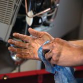 Scrubs 42272 Hand Cleaner Towels Wipe with Rough Touch - 72 Towels