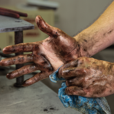 Scrubs 42272 Hand Cleaner Towels Wipe with Rough Touch - 72 Towels