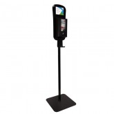 Diversey Floor Stand for IntelliCare Hybrid Skin Care Dispensers 9P700787 - Black