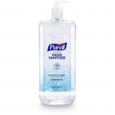 Gojo 5015-04 Purell Advanced Hand Sanitizer Gel - 1.5 Liter Pump Bottle