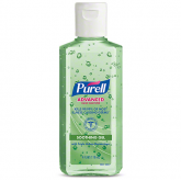 Gojo 9631-24 Purell Advanced Hand Sanitizer Soothing Gel - 4 fl oz Portable Flip Cap Bottle