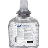 Gojo 5456-04 Purell Hand Sanitizer Gel TFX - 4/1200ml