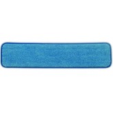 Rubbermaid 24" Hygen Microfiber Damp Room Mop Pad - Blue