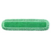 36" Rubbermaid Hygen Microfiber Dust Mop Pad with Fringe - Green