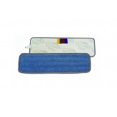 18" Microfiber Wet Mop Pad - Blue/Gray, 5" x 18"