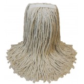 PowerZORB Economy 8-ply 20oz Cotton Cut Wet Mop - 1.25" Headband