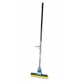 Rubbermaid Sponge Mop with Yellow Cellulose Head & Steel Handle