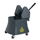 M2 Champ Down Press Wringer & Bucket Combo - Gray, 40 Quart